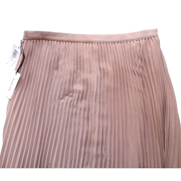 Babaton Jude Skirt / Large / Nutmeg High Waist Pleated Midi Skirt Aritzia - Picture 4 of 6